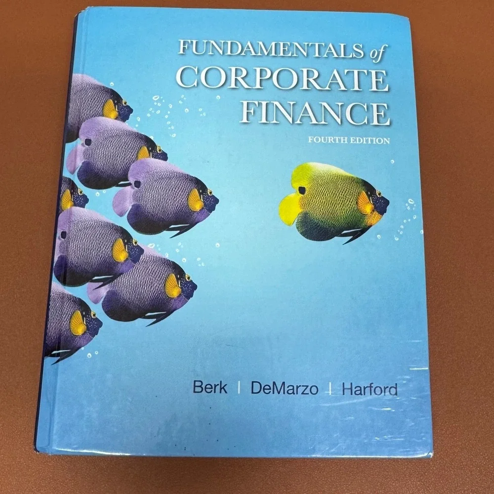 Fundamentals of Corproate Finances Fouth‎ Edition Used. Collage Book.